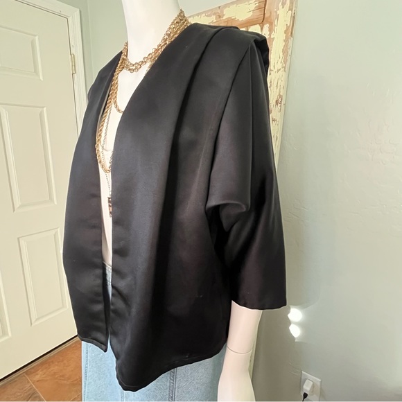 David Benjamin Women’s Vintage Outerwear Size M Layering Blazer Short Kimono - Picture 3 of 13